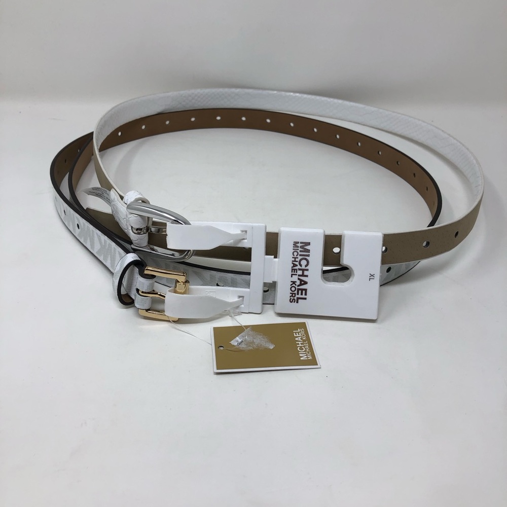 2 For 1 Women's Logo MK Belt